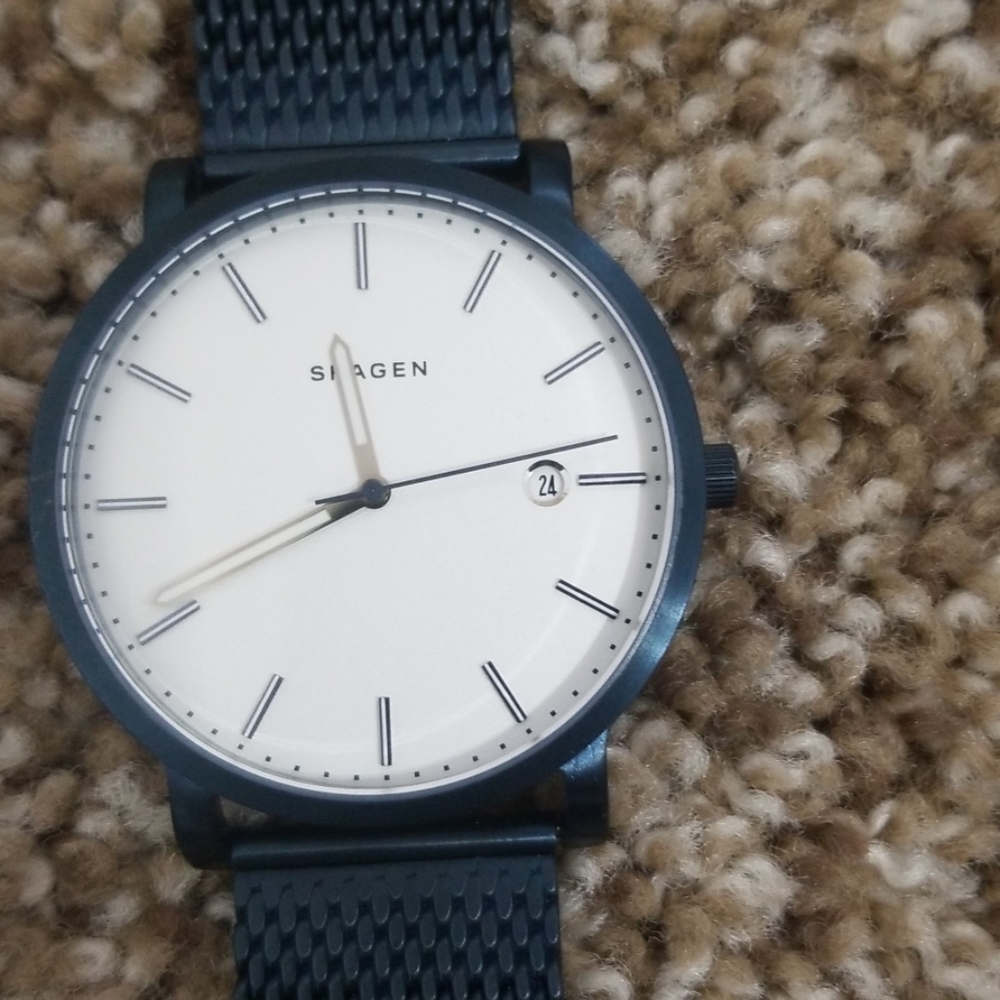 Skagen Men Watch. Blue